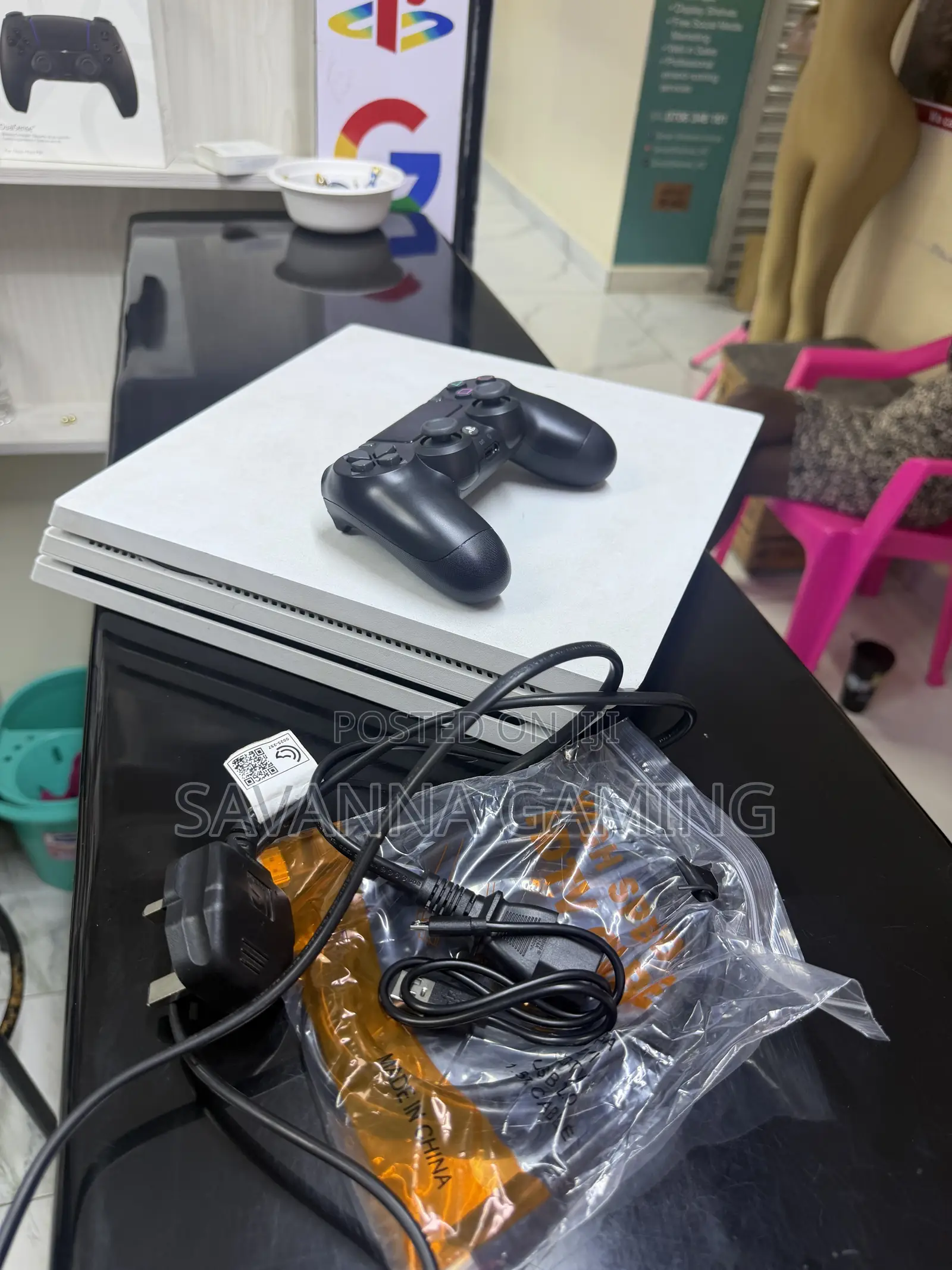 PS4 Pro With 16games (2pads)