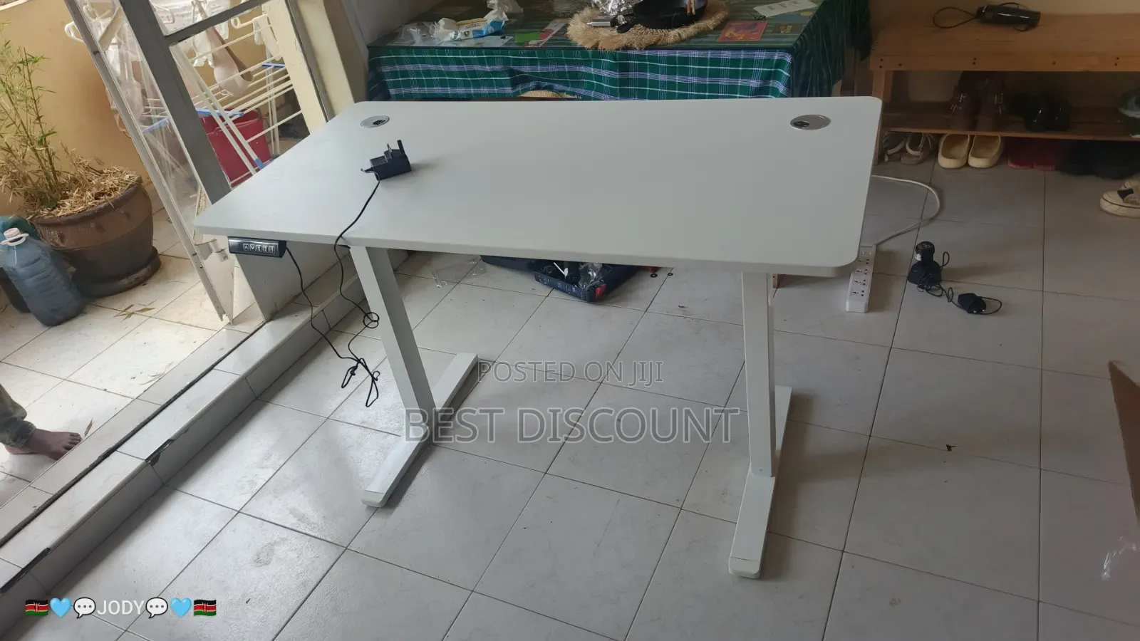 Electric Height Adjustable Standing Desk 1.2m