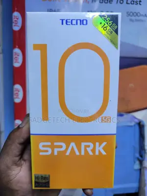 New Tecno Spark 10 5G 256 GB Black