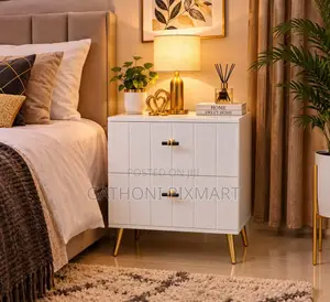 Executive Bedside Drawer Cabinet – Stylish Bedroom Storage
