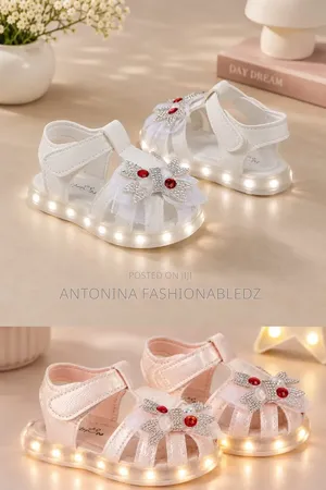 Girls Cute Open Shoes