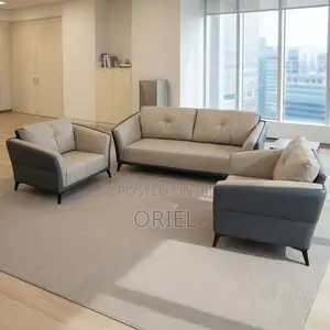 Office Sofa : Executive Five-Seat Home Office Lounge Couch