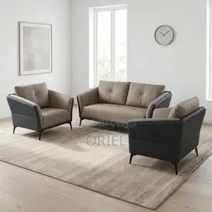 Office Sofa : Executive Five-Seat Home Office Lounge Couch
