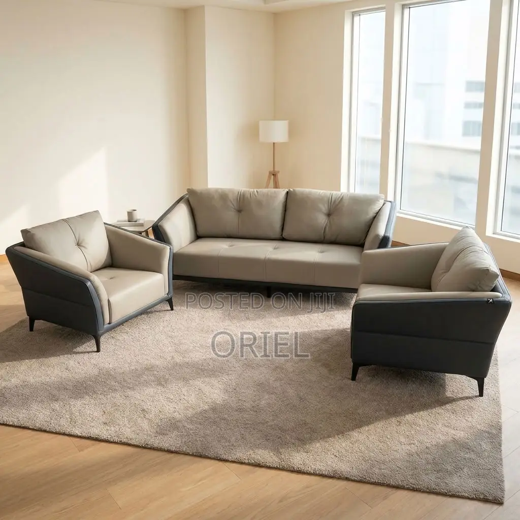 Office Sofa : Executive Five-Seat Home Office Lounge Couch