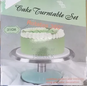 31cm Stainless Steel Cake Turntable – EL