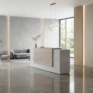 White Reception Table | 1400MM Executive Reception Desk