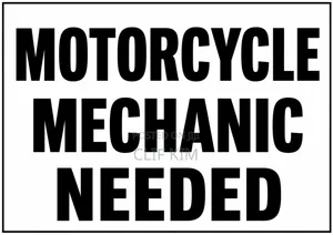 Motorcycle Mechanic Needed