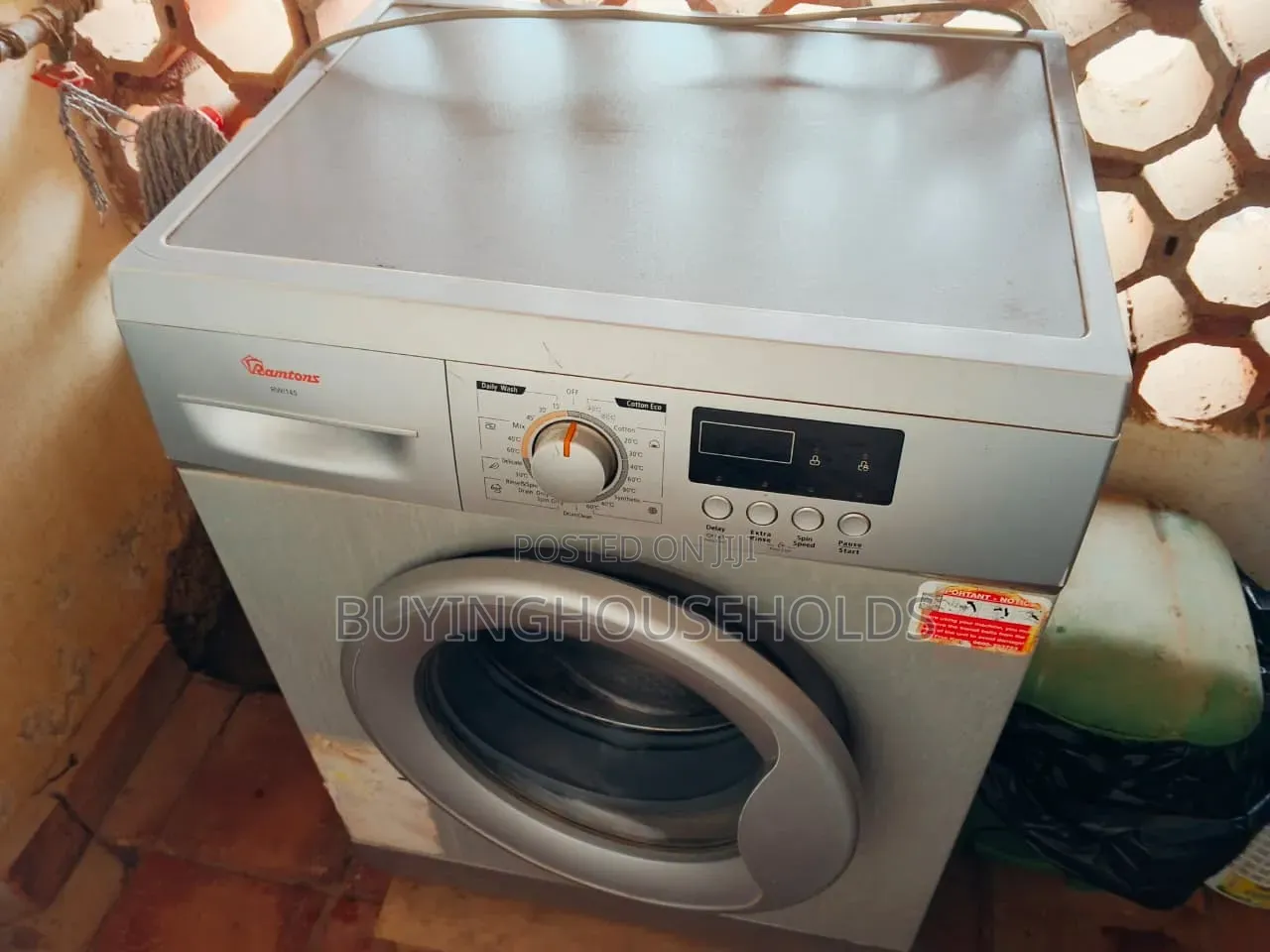 Ramtons 6kg Front Load Washing Machine