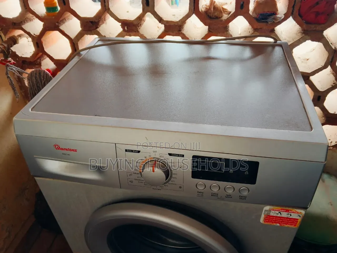 Ramtons 6kg Front Load Washing Machine