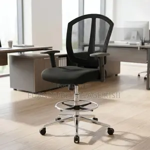 Midback Reception Office Chair-Black