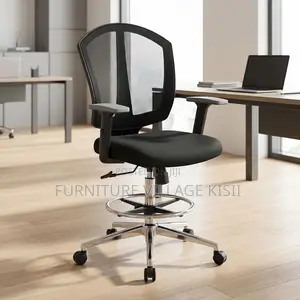 Midback Reception Office Chair-Black