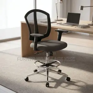 Midback Reception Office Chair-Black