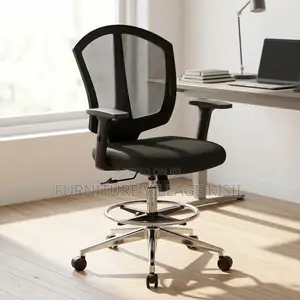 Midback Reception Office Chair-Black