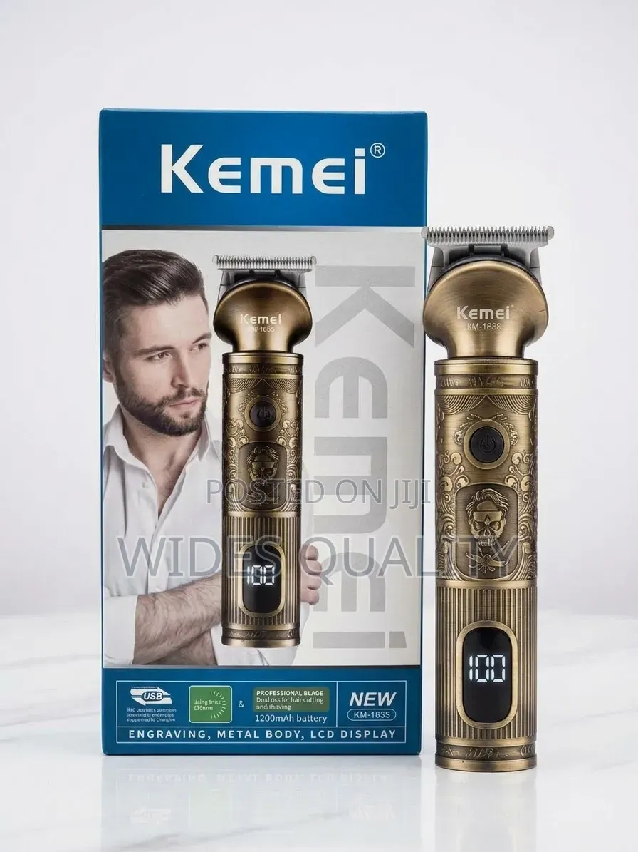 Rechargeable Hair Trimmer Kemei