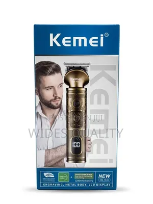 Rechargeable Hair Trimmer Kemei