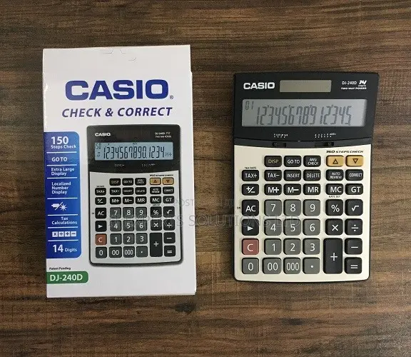 CASIO DJ-240D Desk Calculator