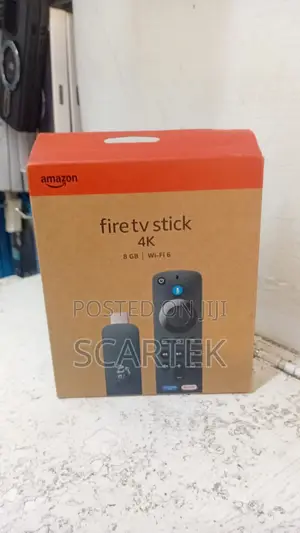 Amazon Fire TV Stick 4K (8 GB, Wi-Fi 6) Streaming Device.