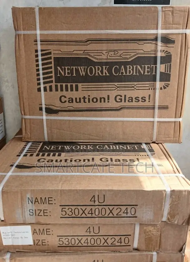 4U Data Network Cabinet for CCTV Systems 530x400x240mm