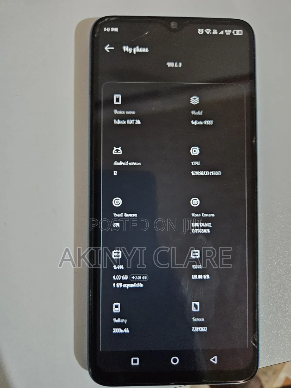 Infinix Hot 30i 128 GB