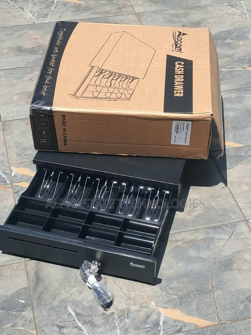 POS Cash Drawer With Multiple Coin and Note Compartments