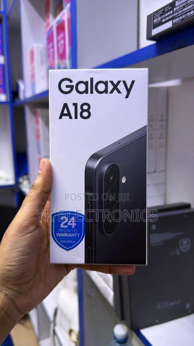 New Samsung Galaxy A18 128 GB Black