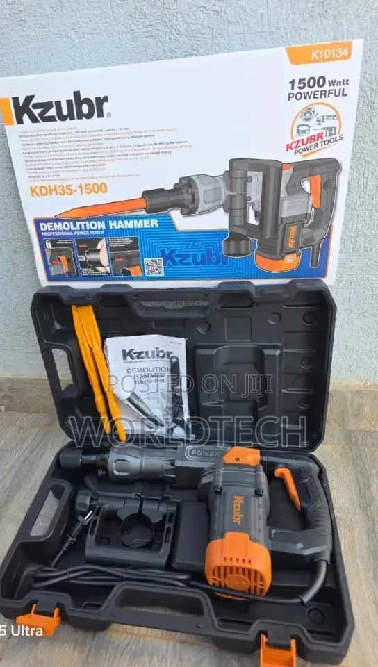 Kzubr Electric Demolition Hammer Drill/1500w Rotary Hammer