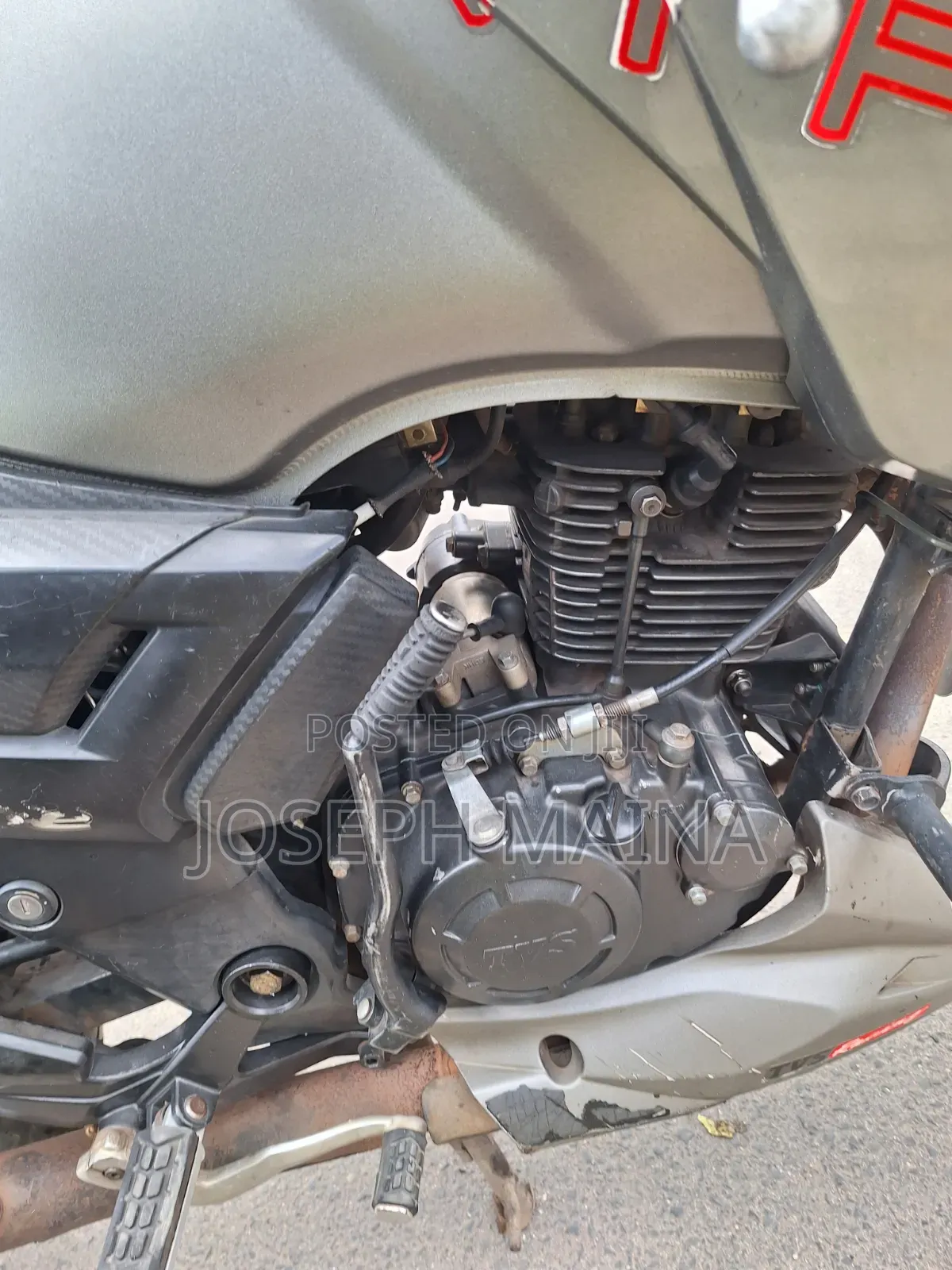TVS Apache 180 RTR 2019 Gray