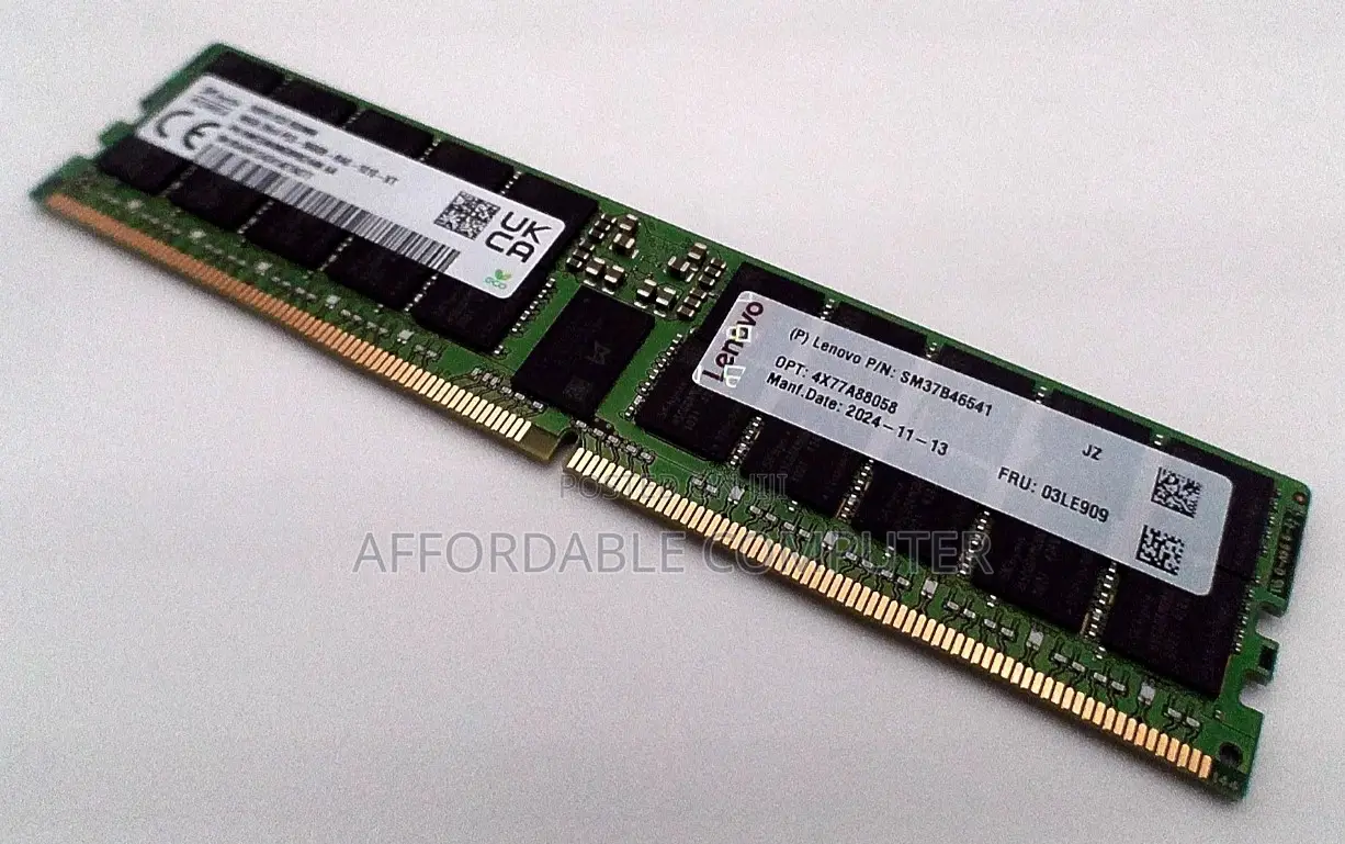New 96GB 2rx4 Pc5-5600b Ddr5 Server Memory