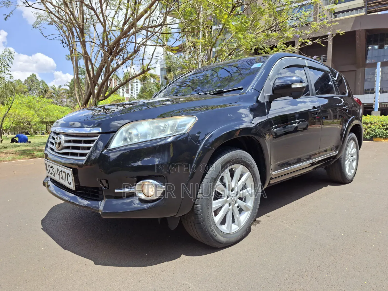 Toyota Vanguard 2011 Black