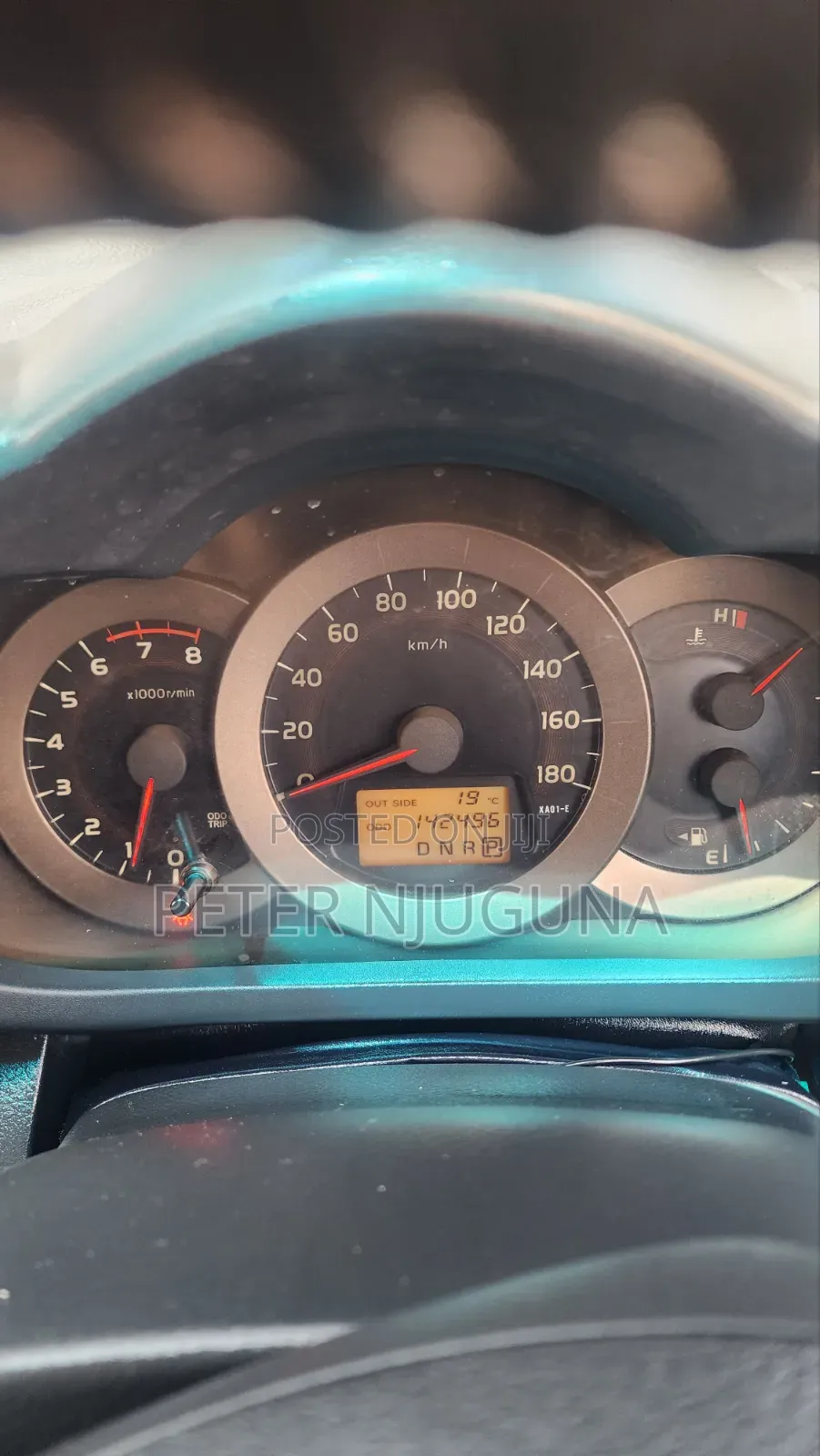 Toyota Vanguard 2011 Black