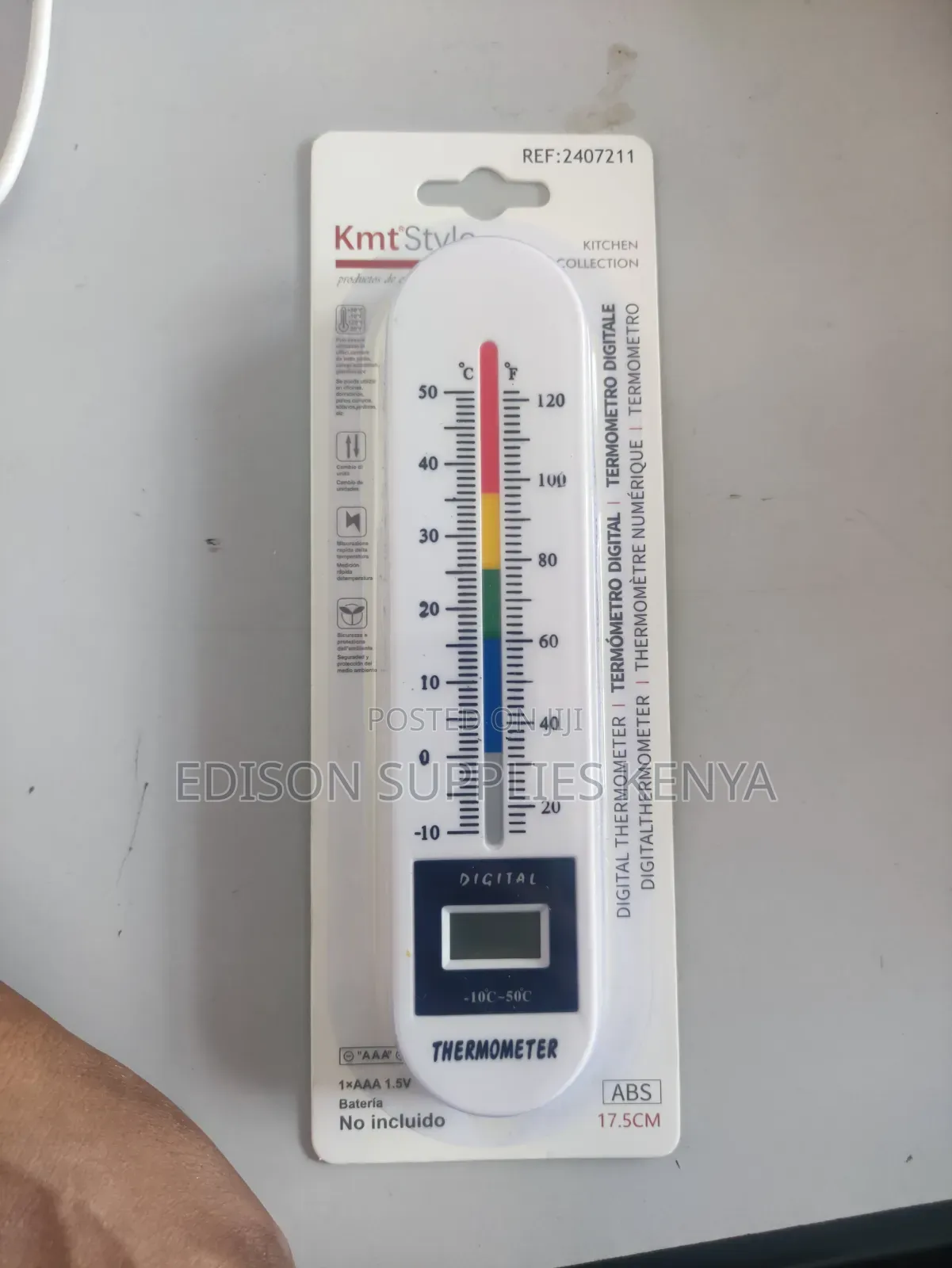 Kitchen Thermometer,Wall Mounted Digital Thermometer