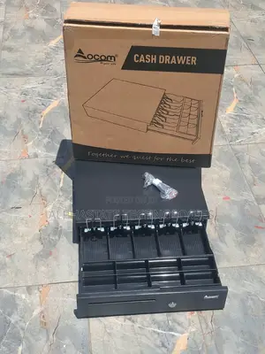 Heavy Duty Black Cash Drawer for Business Checkout