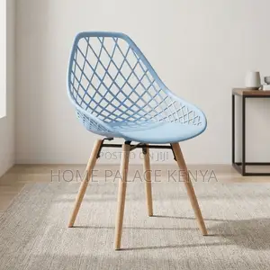 Home Chair; Breathable Plastic Dining Chair