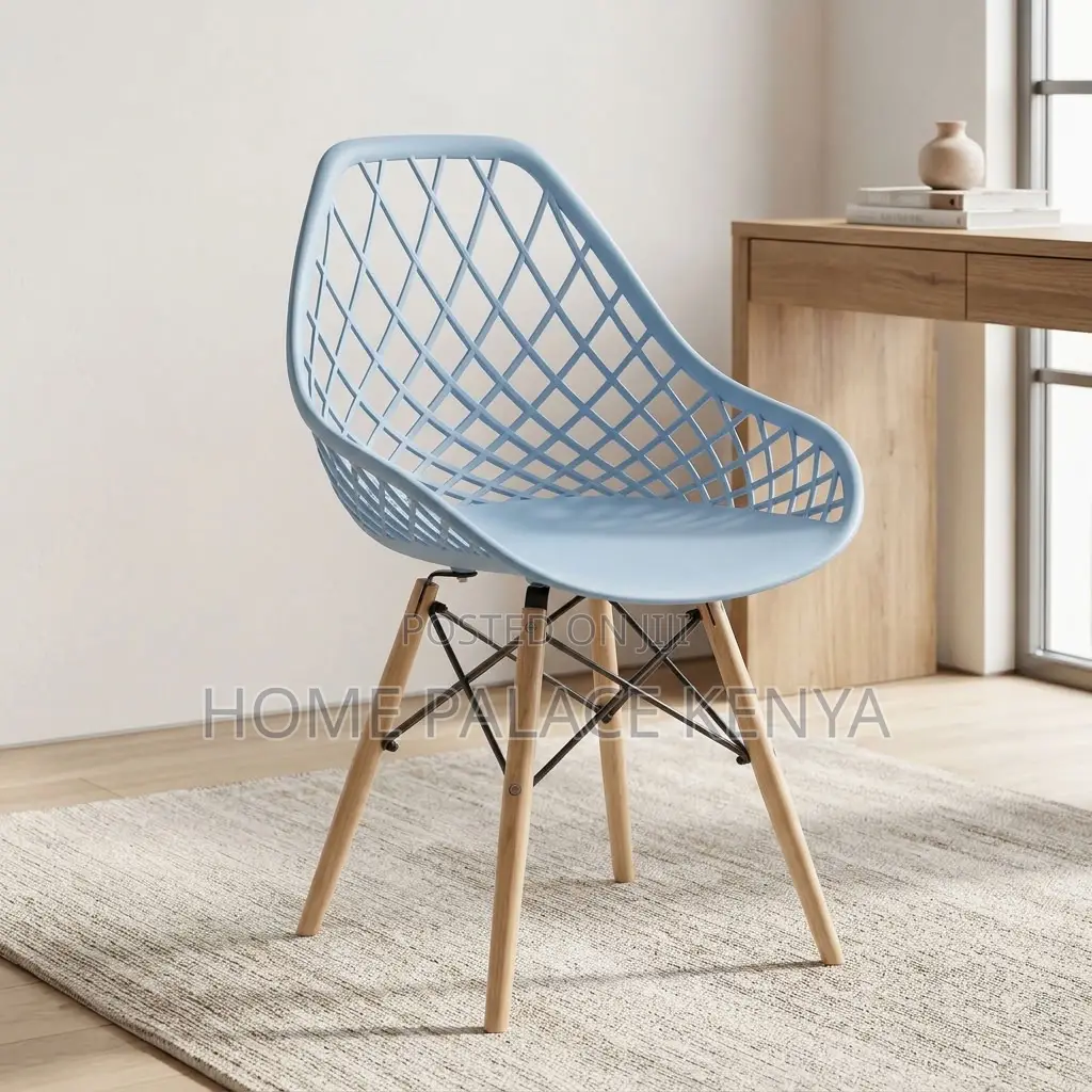 Home Chair; Breathable Plastic Dining Chair