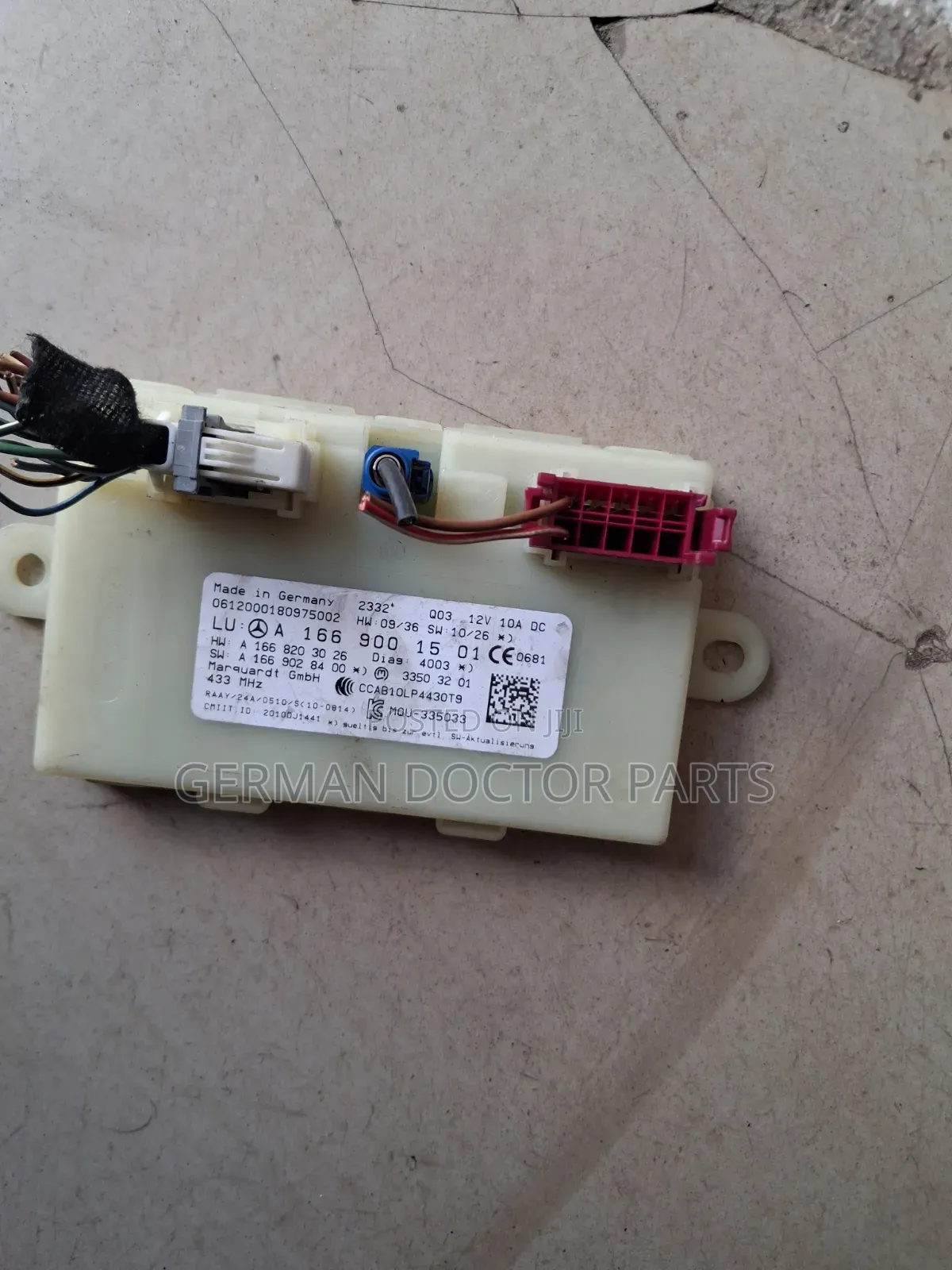 W166 Keyless Go Control Module.