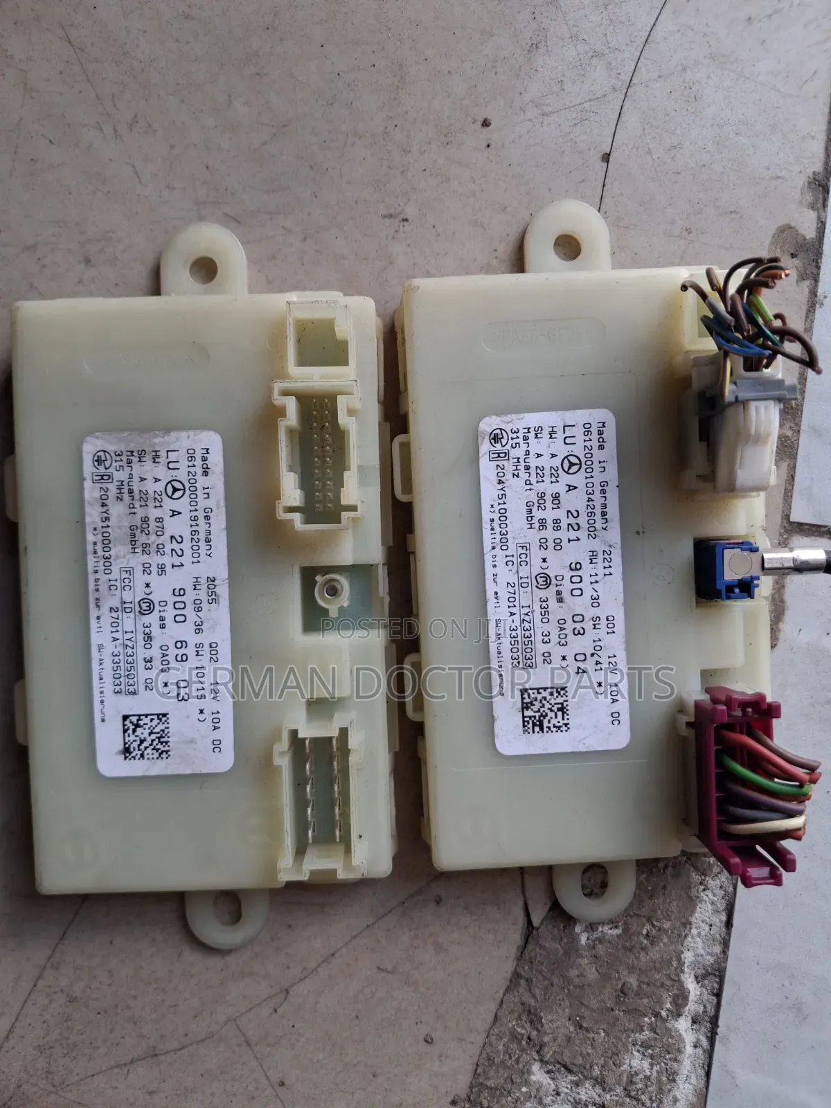 W166 Keyless Go Control Module.