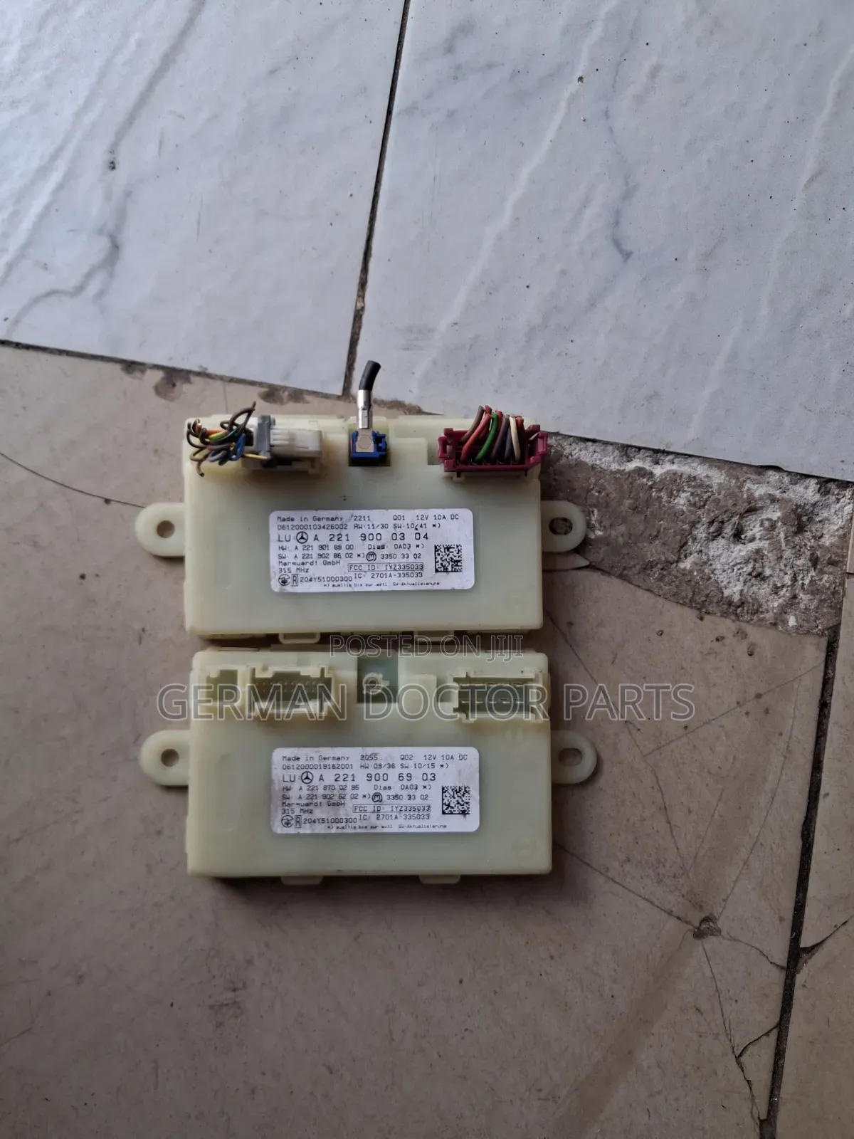 W166 Keyless Go Control Module.