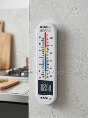 Kitchen Thermometer,Wall Mounted Digital Thermometer