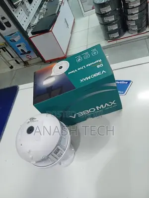 Premium V380 Max D8 Light Bulb Security Camera