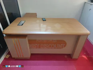 Premium Director's Desk With Storage Drawers