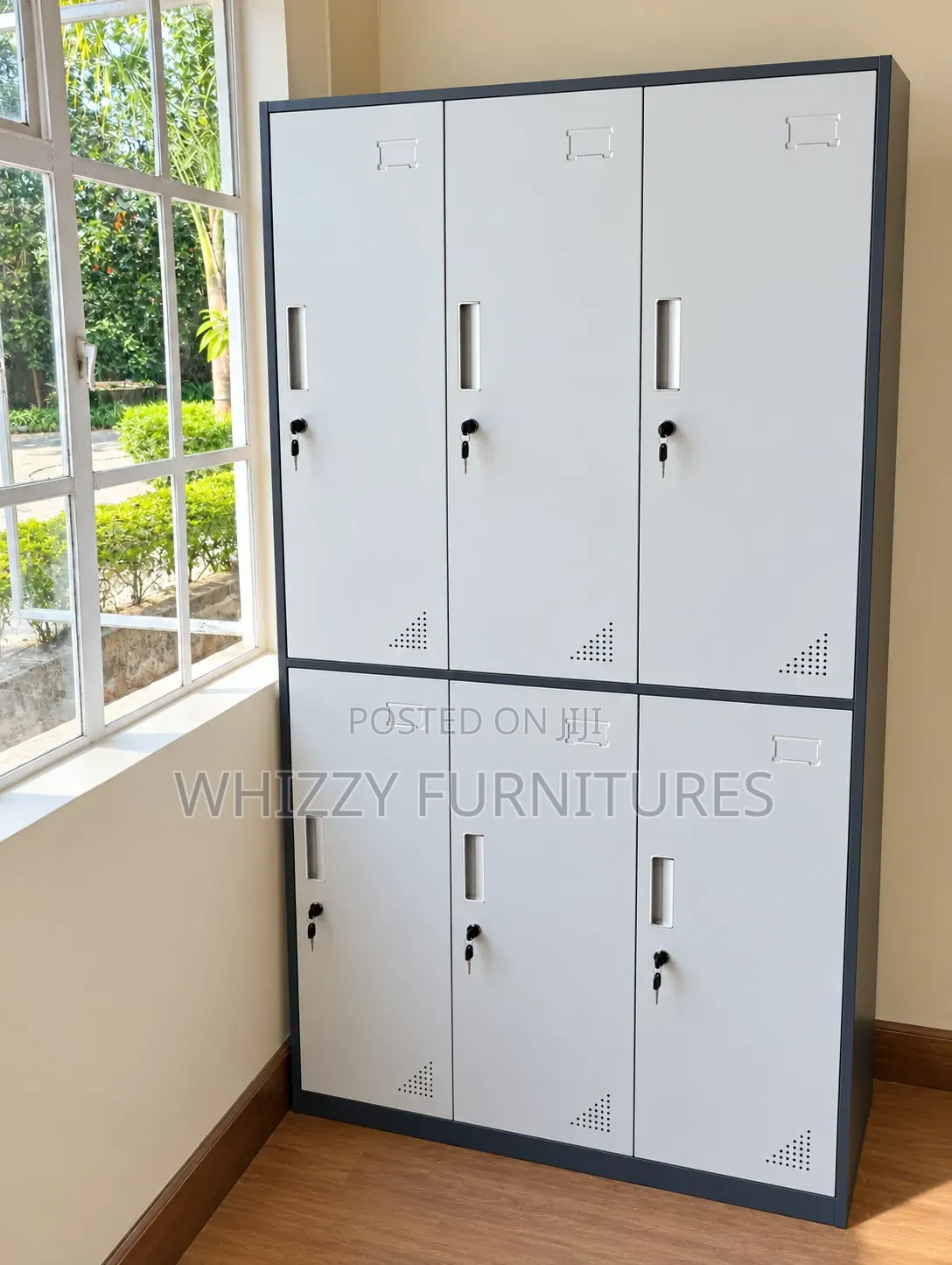 Office Storage Locker – 6 Compartments