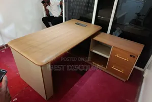 Premium Director's Desk With Storage Drawers