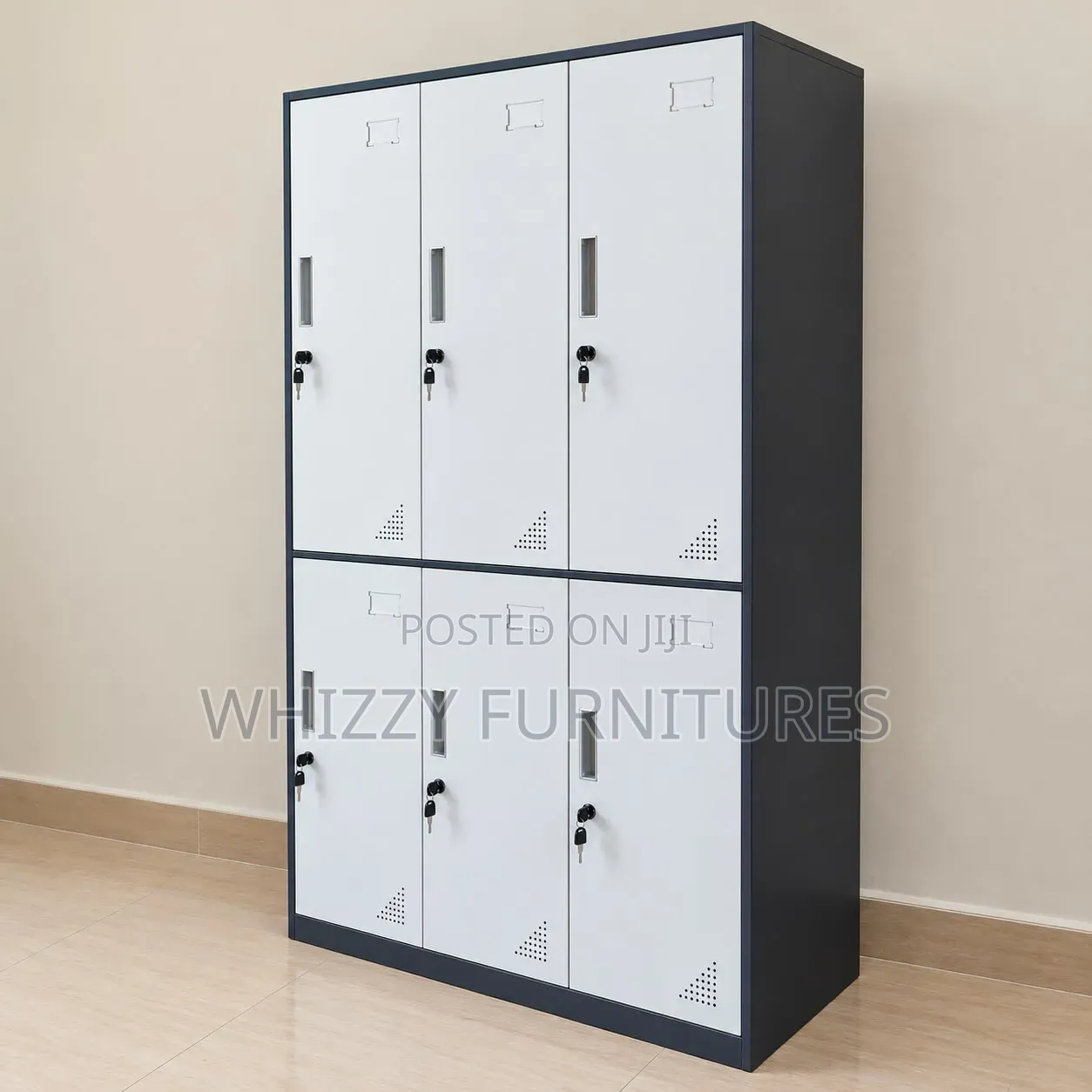 Office Storage Locker – 6 Compartments