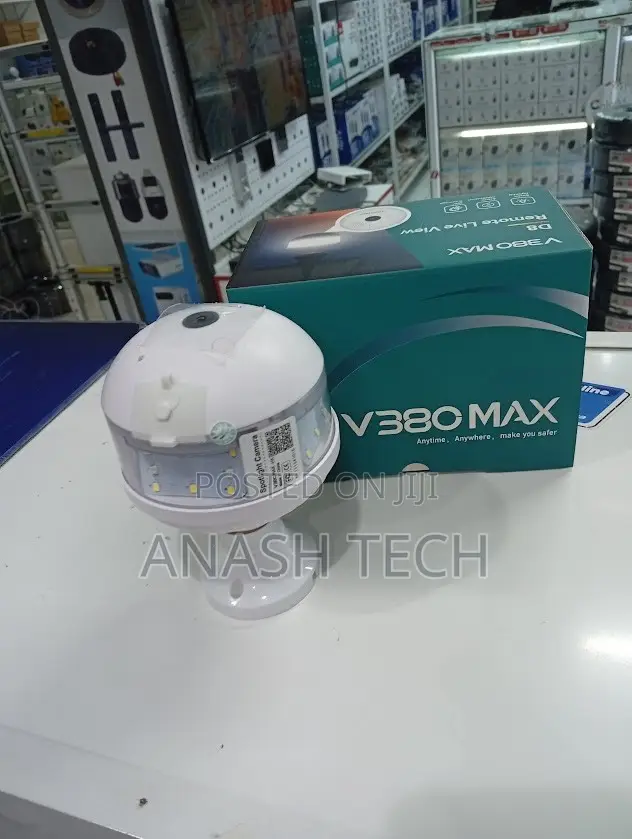 Original V380 Max D8 Smart Bulb Security Camera