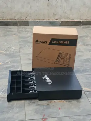 Cash Drawer With Coin and Banknote Compartments