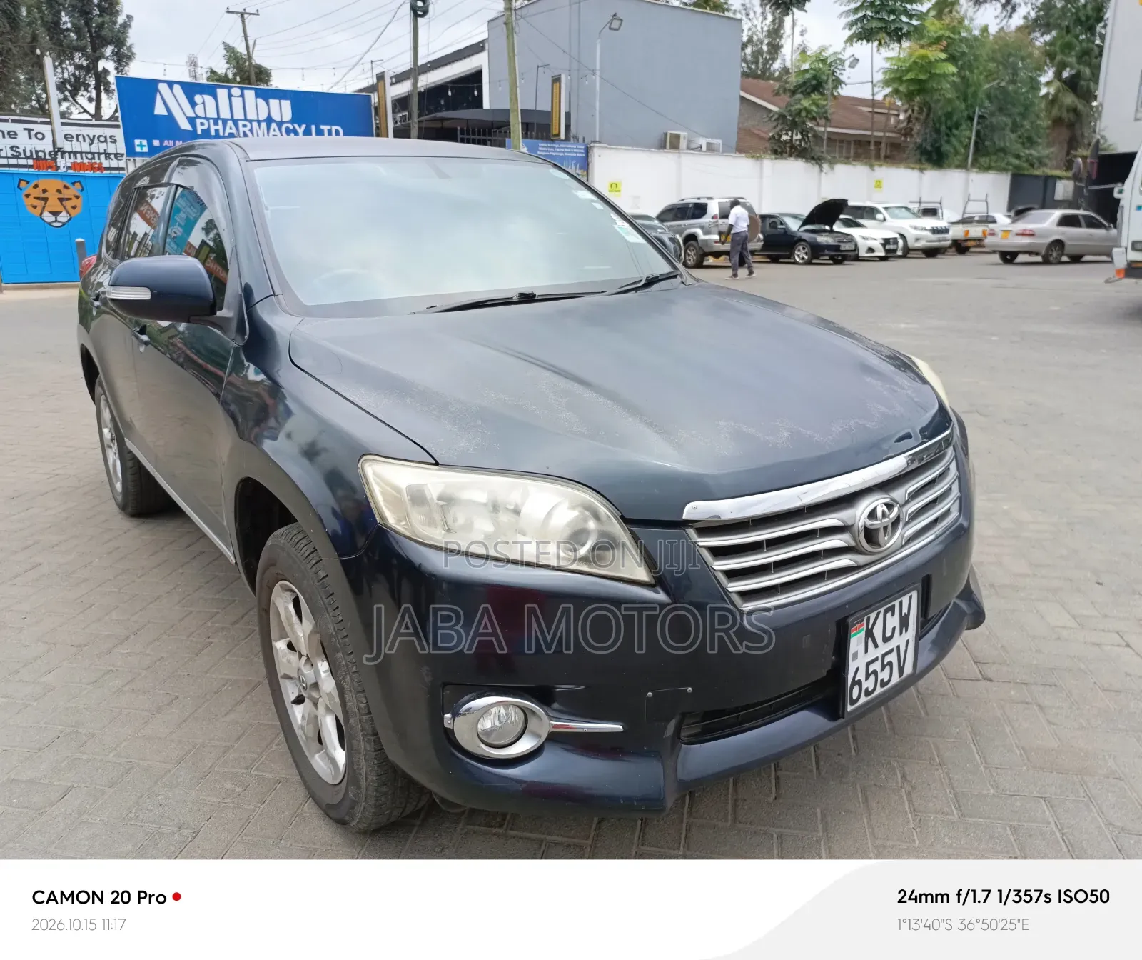 Toyota Vanguard 2012 Black