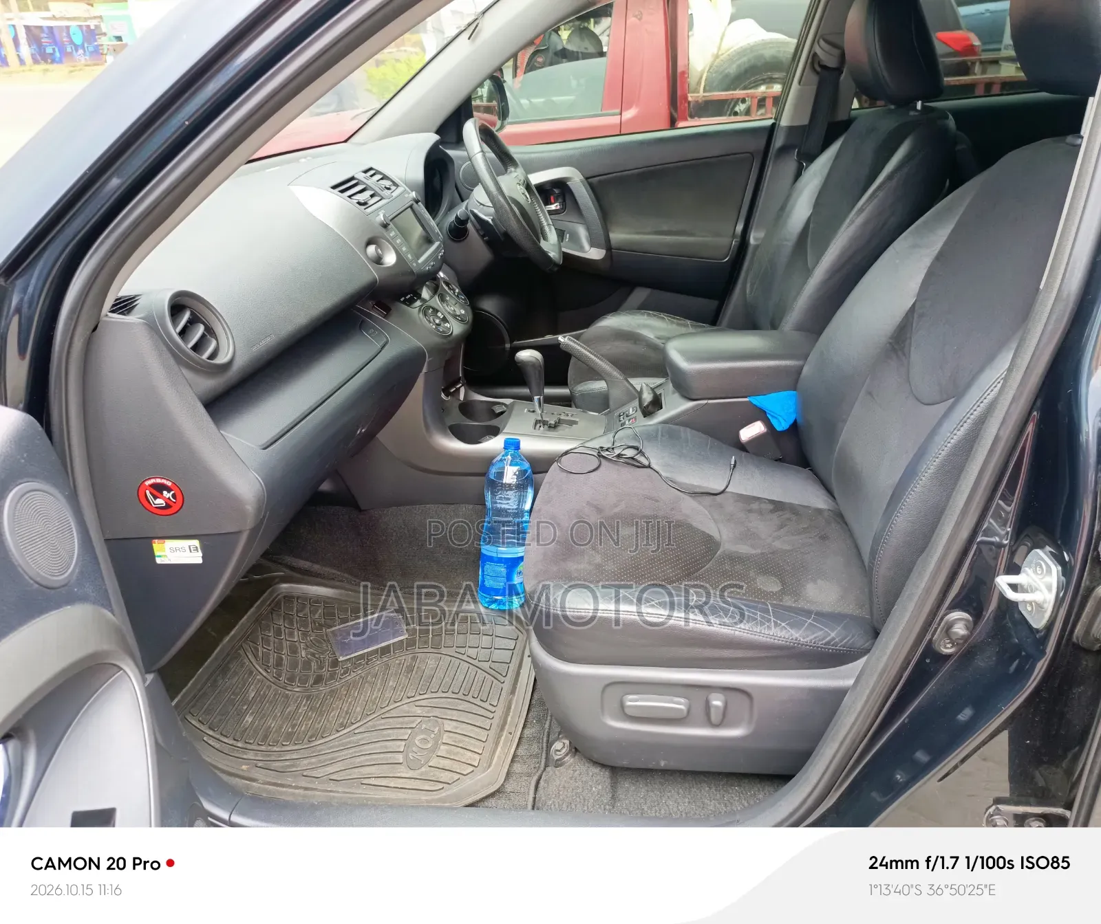 Toyota Vanguard 2012 Black