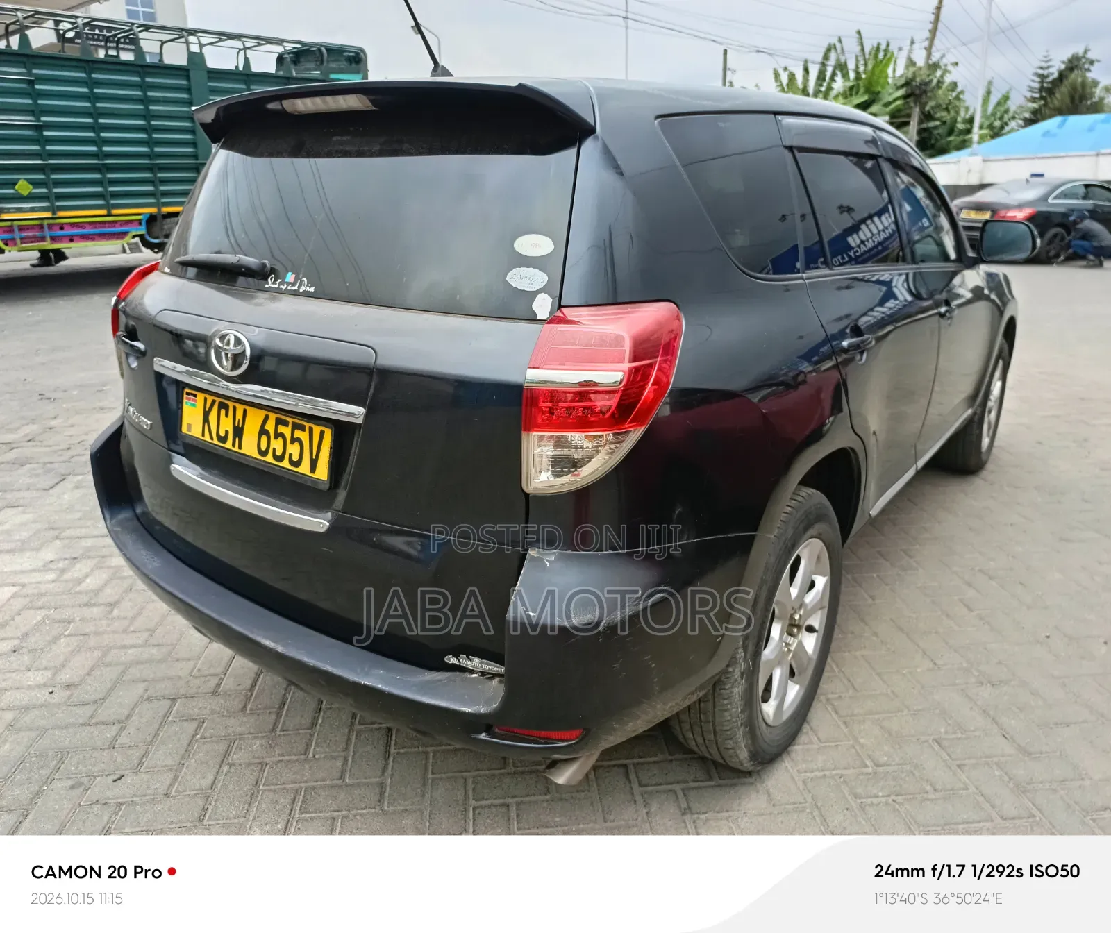 Toyota Vanguard 2012 Black