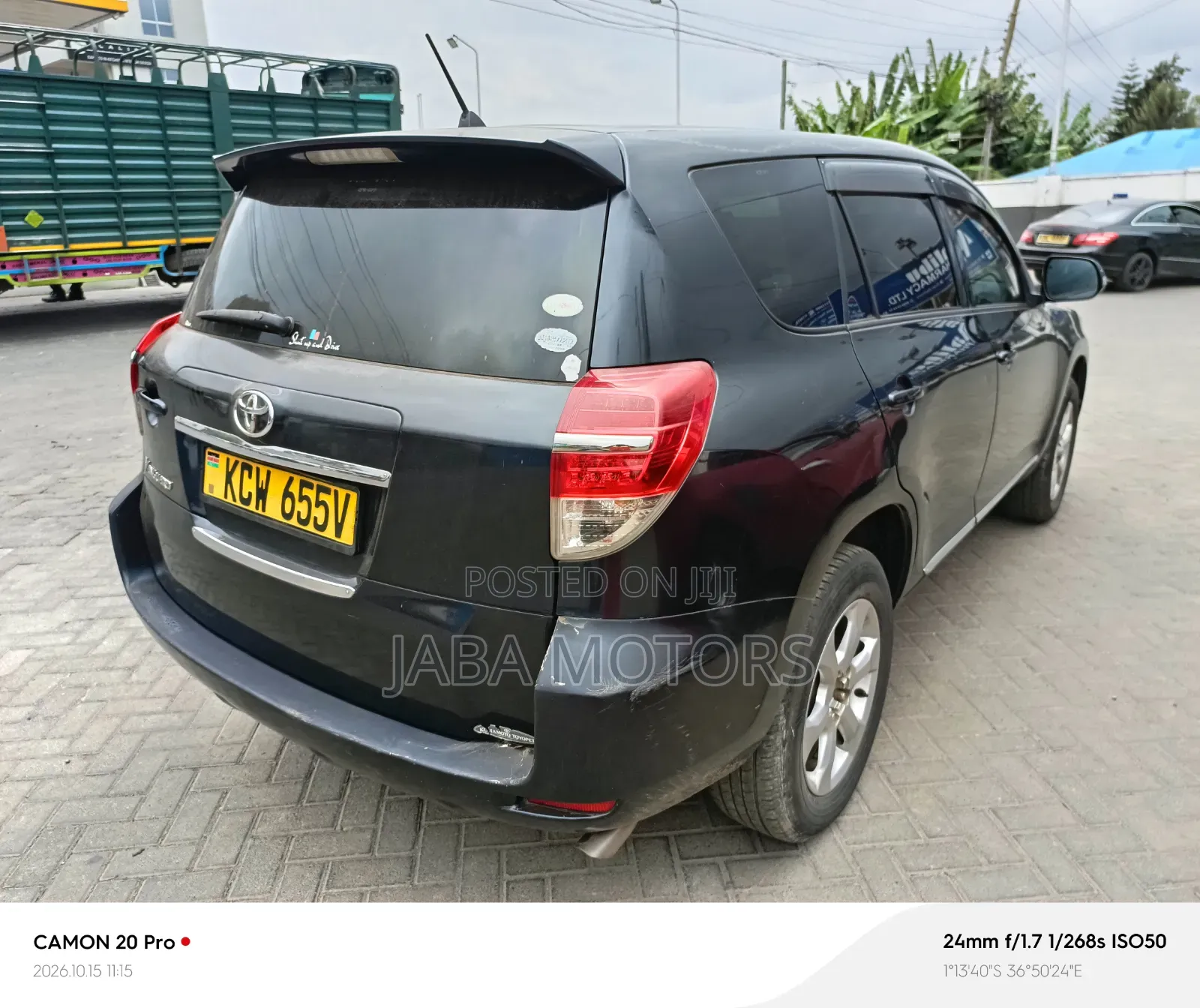 Toyota Vanguard 2012 Black