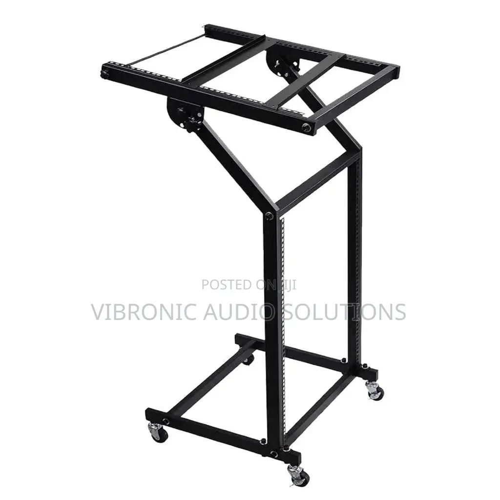 5Core DJ Mixer Stand 12U Adjustable Rack Mount